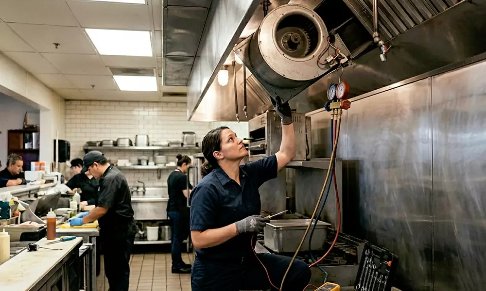 Commercial Exhaust Fan Repair in Quincy, MA