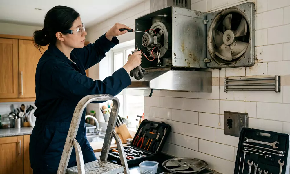 Exhaust Fan Repair in Quincy, MA