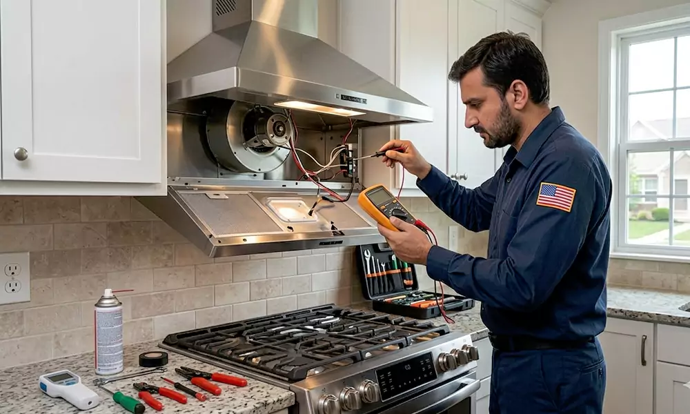 Range Hood Repair in Quincy, MA