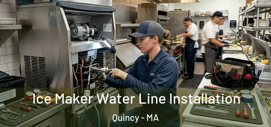  Ice Maker Water Line Installation Quincy - MA