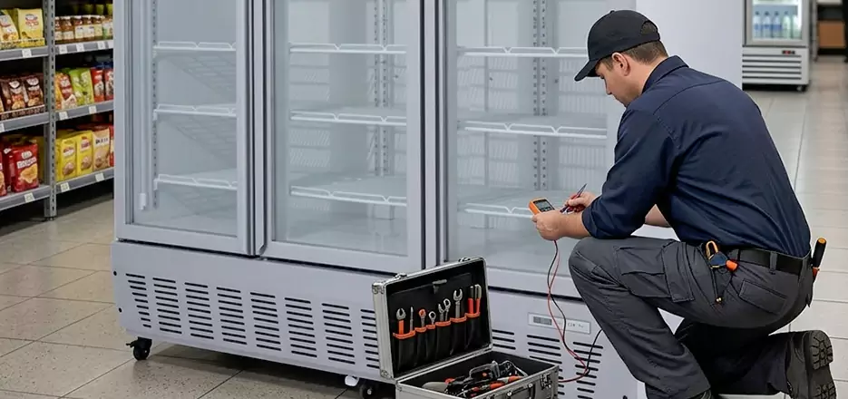 Commercial Refrigeration System Inspection in Quincy