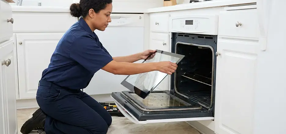 Range Oven Door Glass Replacement in Quincy